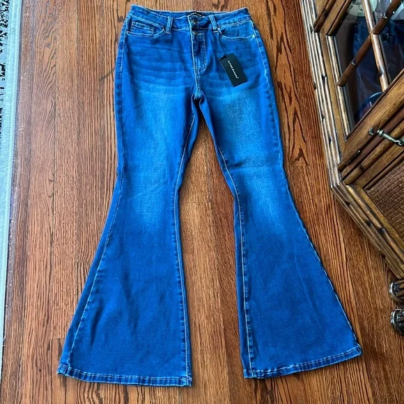 Flying Banana flare jeans size 8 - Picture 5 of 11